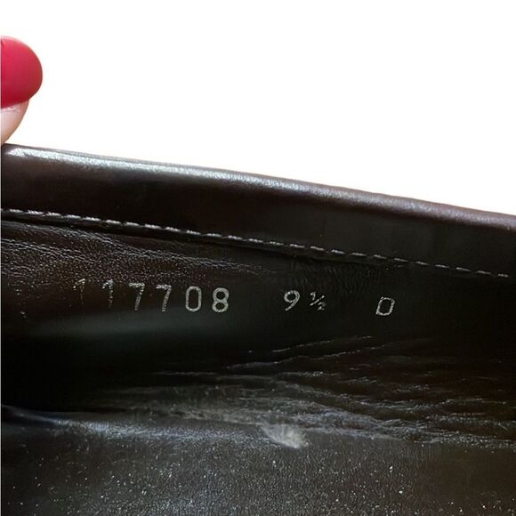 Gucci Mens Brown Horsebit Leather loafers size 9.5 D - Picture 3 of 7